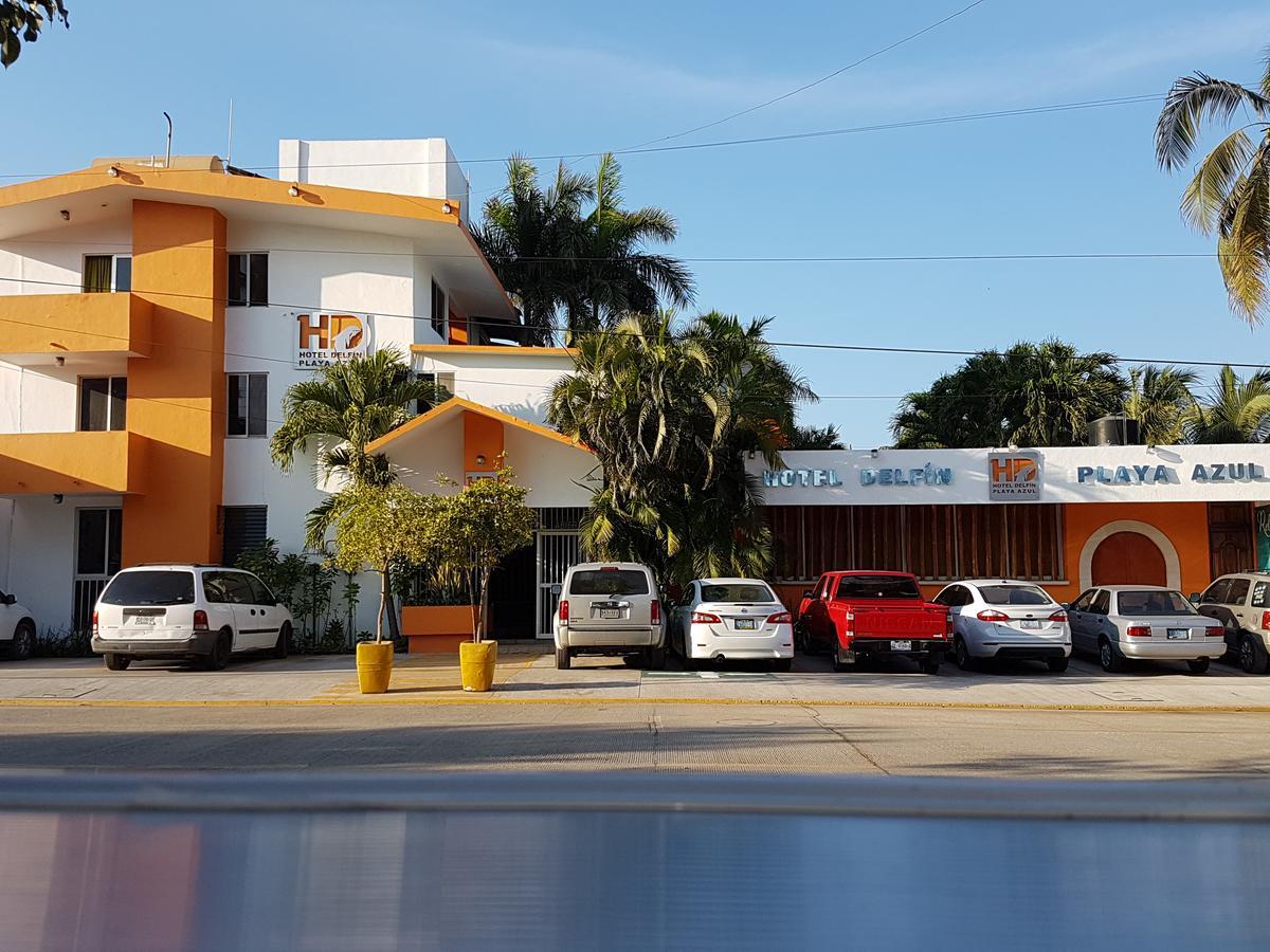 Hotel Delfin Playa Azul à Lázaro Cárdenas Extérieur photo